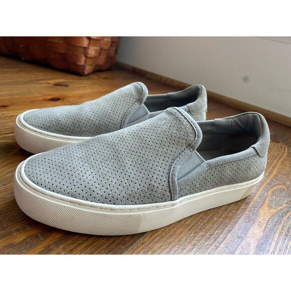 UGG Abies Perforated Slip-On Platform Sneaker, 7.5 - Picture 5 of 8